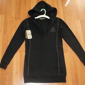 Bluet Sports S Long Sleeve V Neck Hoodie Sweater